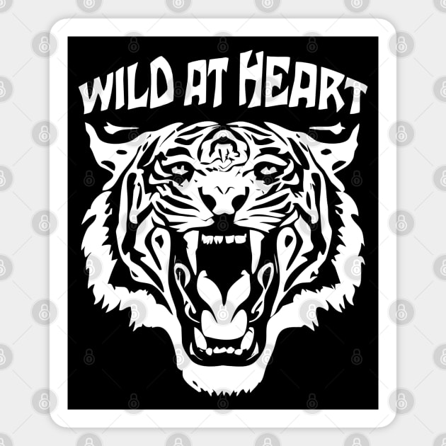 Roaring Tiger | Wild At Heart Magnet by TMBTM